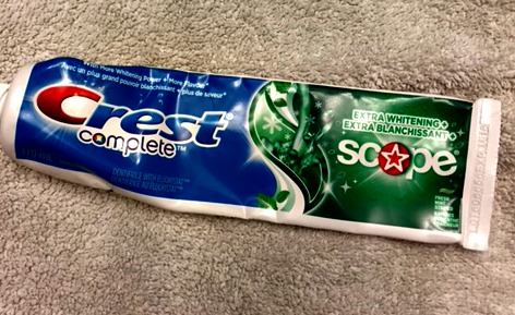 toothpaste